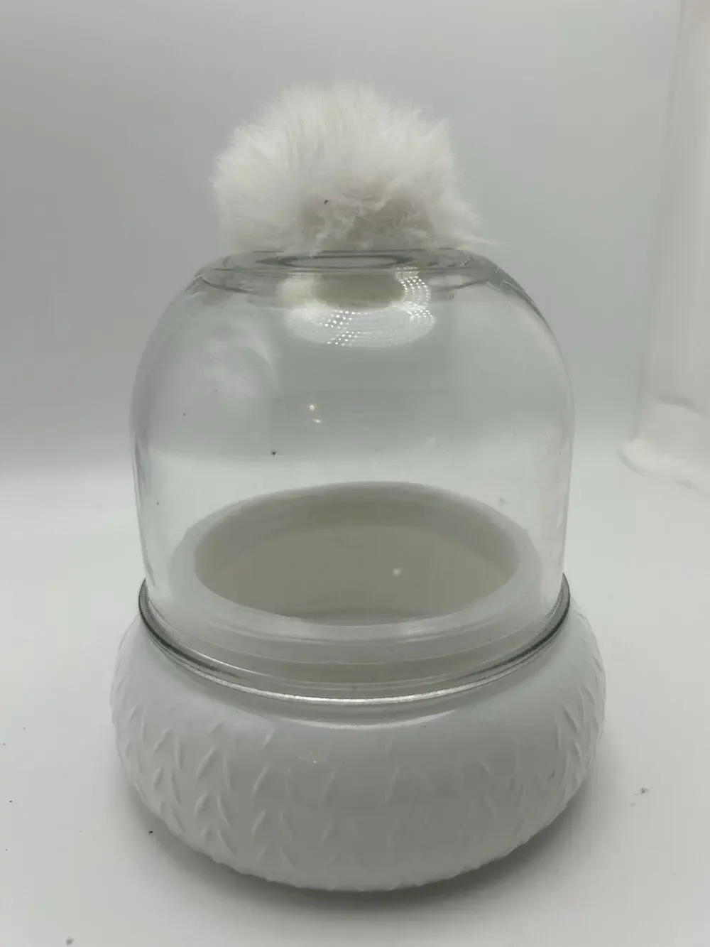 Glass Jar With Beanie Type Lid.target Bullseye 2022